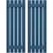 Ekena Millwork Americraft 5-Board, 2 Batten Exterior Real Wood Spaced Board-n-Batten Shutters, ARW101SB519X48HBH, PR ARW101SB519X48HBH - alternate 1